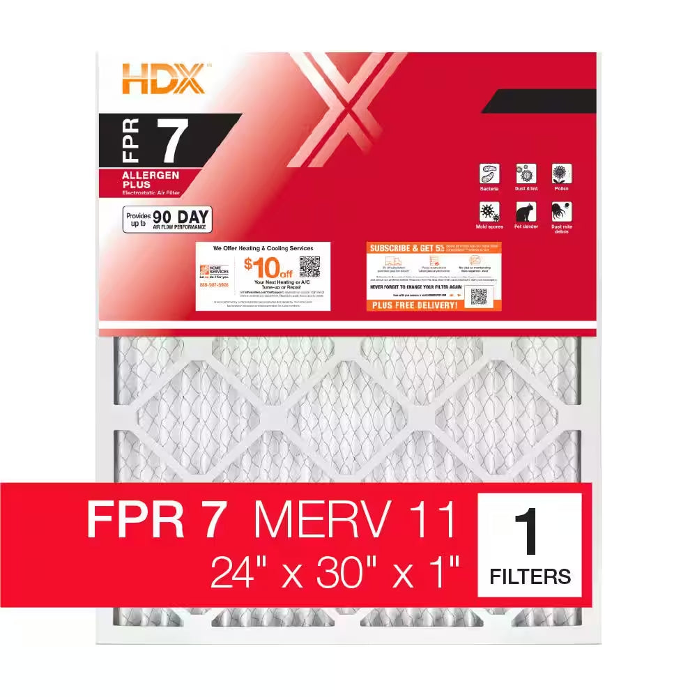 21.25 In. X 21.25 In. X 1 In. Premium Pleated Air Filter FPR-10, MERV-13