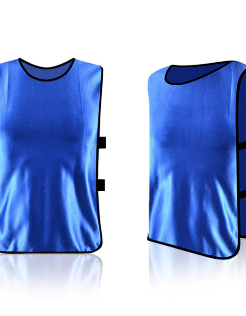 Load image into Gallery viewer, Jerseys Football Vest Polyester Soccer Training Vest FAST DRYING for Football Soccer LOOSE FITMENT Training Aids
