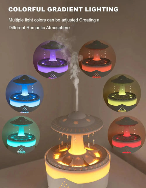 Load image into Gallery viewer, Ufo Air Humidifier Ultrasonic Aromatherapy Diffusers Mist Maker Fragrance Essential Oil Aroma Difusor Remote Control
