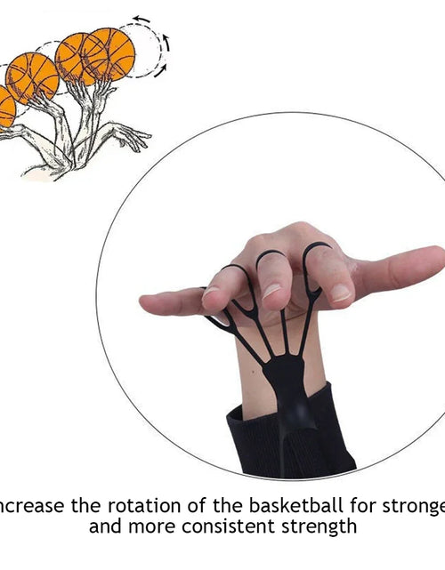 Load image into Gallery viewer, Basketball Shooting Aid Silicone Training Equipment Basketball Pitching Training Corrector Shooting Posture Hand Holder
