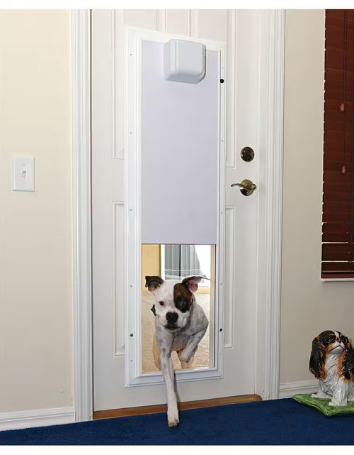 Load image into Gallery viewer, 12.75 In. X 20 In. Large Bronze Wall Mount Electronic Dog Door
