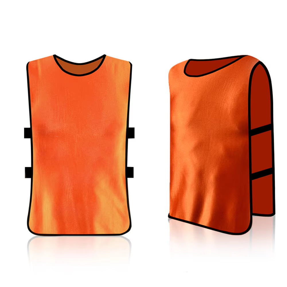 Jerseys Football Vest Polyester Soccer Training Vest FAST DRYING for Football Soccer LOOSE FITMENT Training Aids