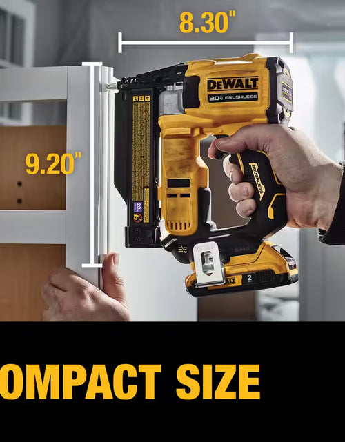 Load image into Gallery viewer, ATOMIC 20V MAX Lithium Ion Cordless 23 Gauge Pin Nailer Kit with 2.0Ah Battery and Charger
