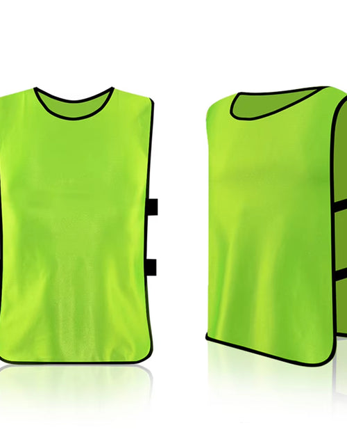 Load image into Gallery viewer, Jerseys Football Vest Polyester Soccer Training Vest FAST DRYING for Football Soccer LOOSE FITMENT Training Aids
