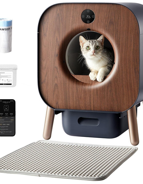 Load image into Gallery viewer, Self Cleaning Litter Box, Automatic Cat Litter Box Self Cleaning for Multi Ca...
