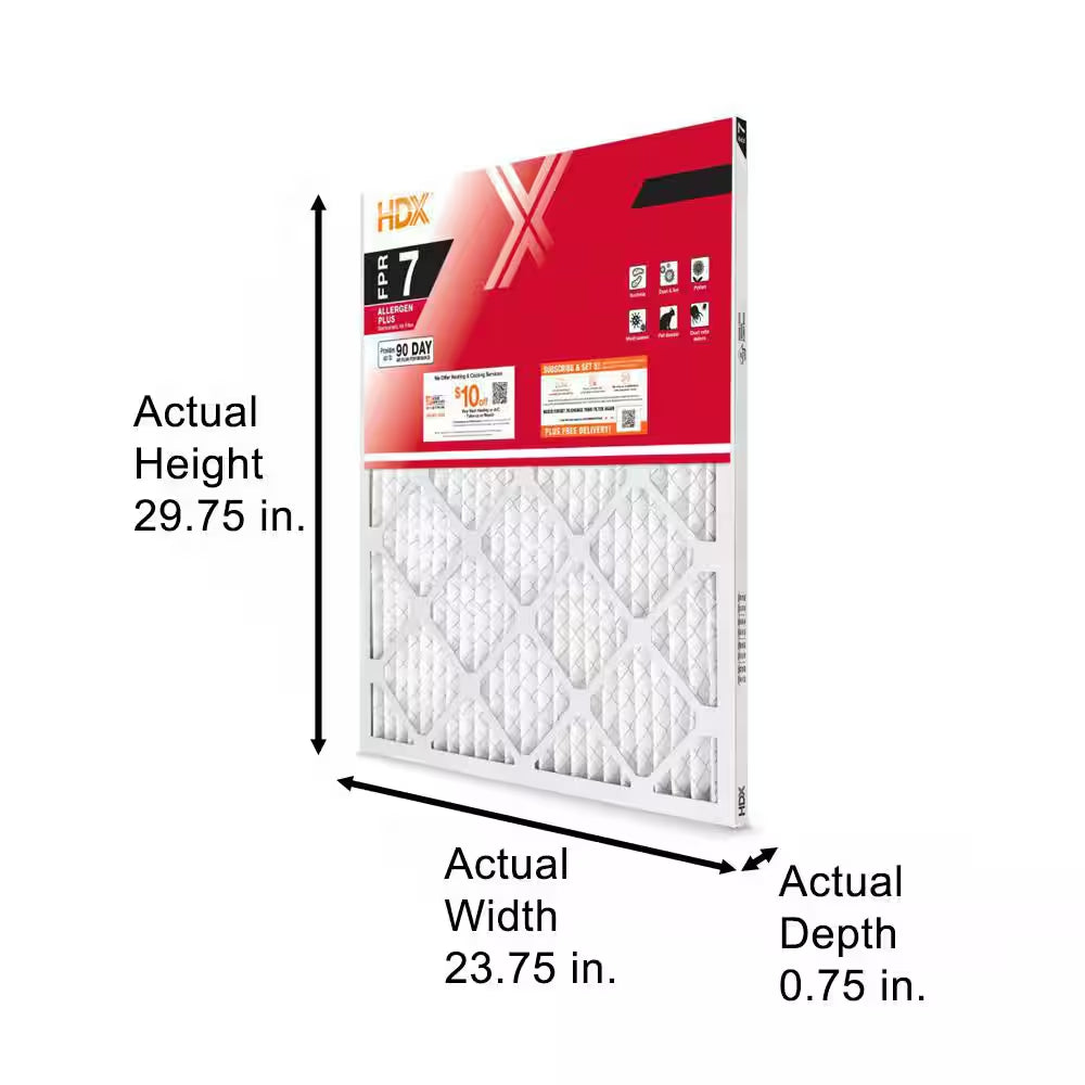 21.25 In. X 21.25 In. X 1 In. Premium Pleated Air Filter FPR-10, MERV-13