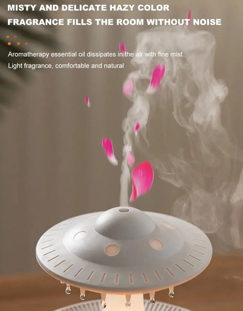 Load image into Gallery viewer, Ufo Air Humidifier Ultrasonic Aromatherapy Diffusers Mist Maker Fragrance Essential Oil Aroma Difusor Remote Control
