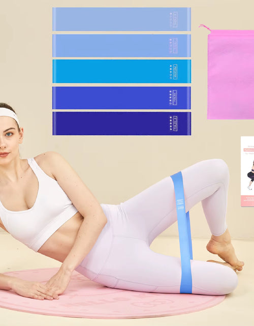 Load image into Gallery viewer, Fitness Elastic Resistance Bands Home Training Yoga Sport Resistance Bands Stretching Pilates Workout Gym Equipment Stretching
