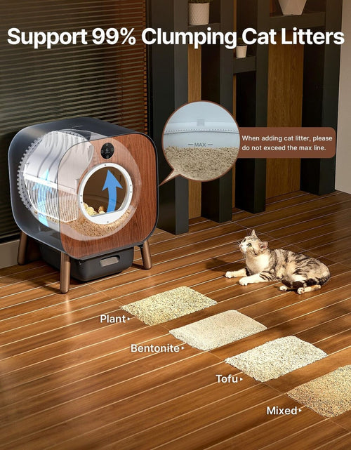 Load image into Gallery viewer, Self Cleaning Litter Box, Automatic Cat Litter Box Self Cleaning for Multi Ca...
