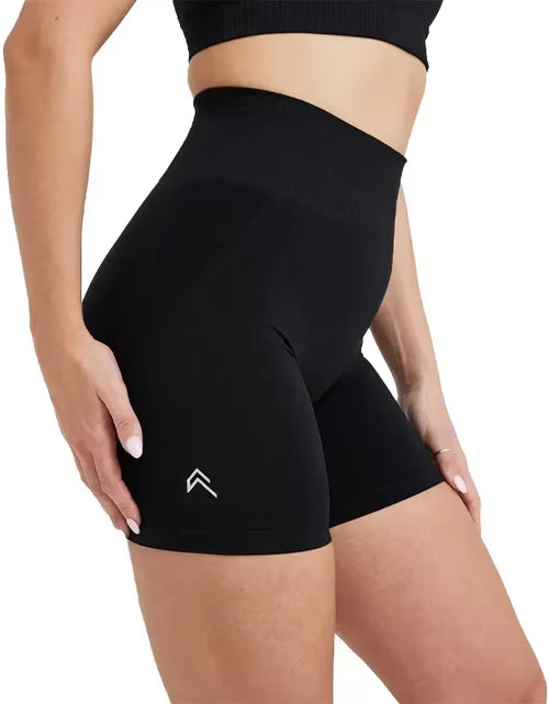 Load image into Gallery viewer, Women&#39;S Seamless Hip Shrink Fitness Shorts Yoga Fitness Clothing Sports Training Clothing Activity Easy Shorts Cycling Shorts
