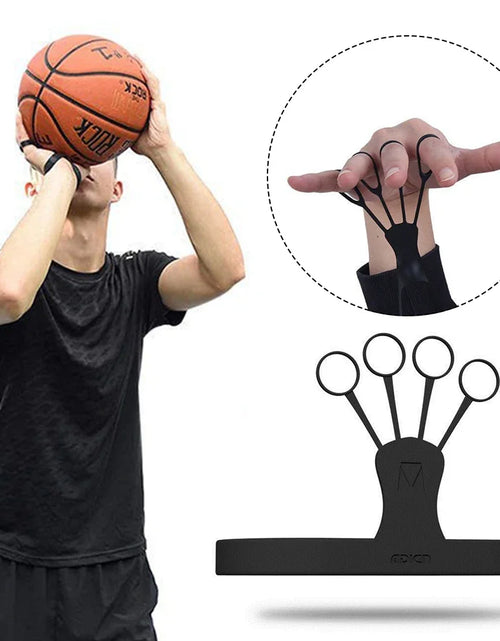 Load image into Gallery viewer, Basketball Shooting Aid Silicone Training Equipment Basketball Pitching Training Corrector Shooting Posture Hand Holder
