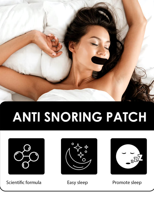 Load image into Gallery viewer, 60Pcs Mouth Tape Sleeping Keep Mouth Close Prevent Snoring Gentle Sleep Strip for Home Travel Mouth Tape Mouth Tape for Sleeping
