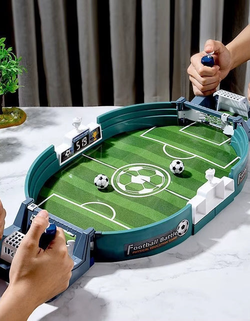 Load image into Gallery viewer, Miyou Desktop Toy Sports Games Football Table with 6 Football Desktop Interactive Soccer Games Toy for Kids Adult Christmas Gift
