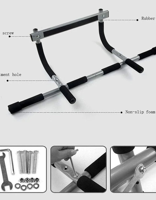 Load image into Gallery viewer, Doorway Chin up Pull up Bar Multi-Function Home Gym
