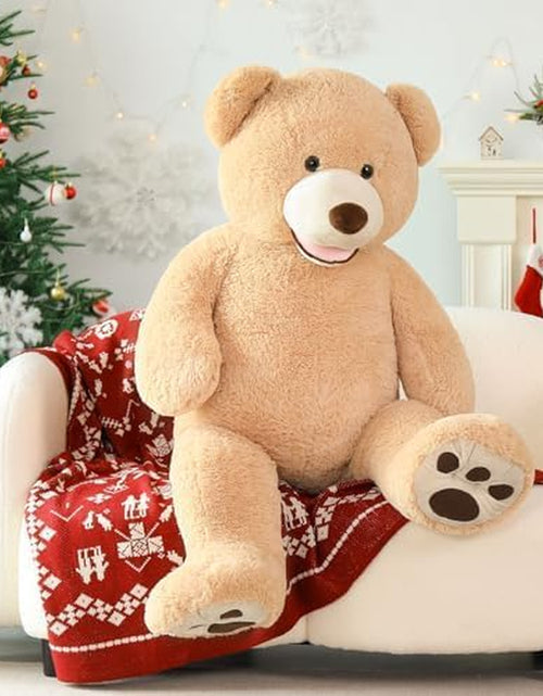 Load image into Gallery viewer, Big Plush Giant Teddy Bear Premium Soft Stuffed Animals Light Brown,51 Inches
